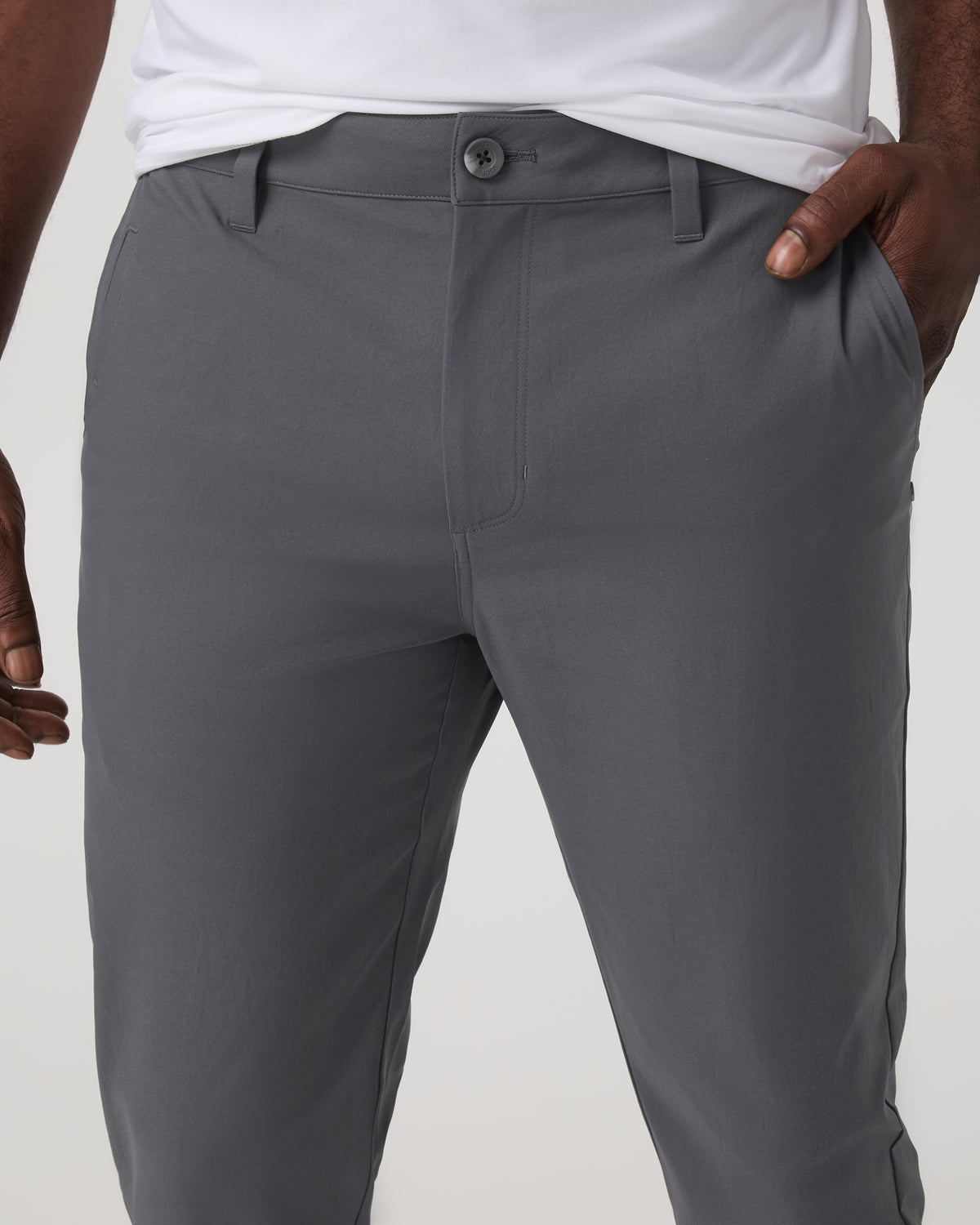 Vuori Cascade Tech Chino Pant Charcoal Chinos Clothing