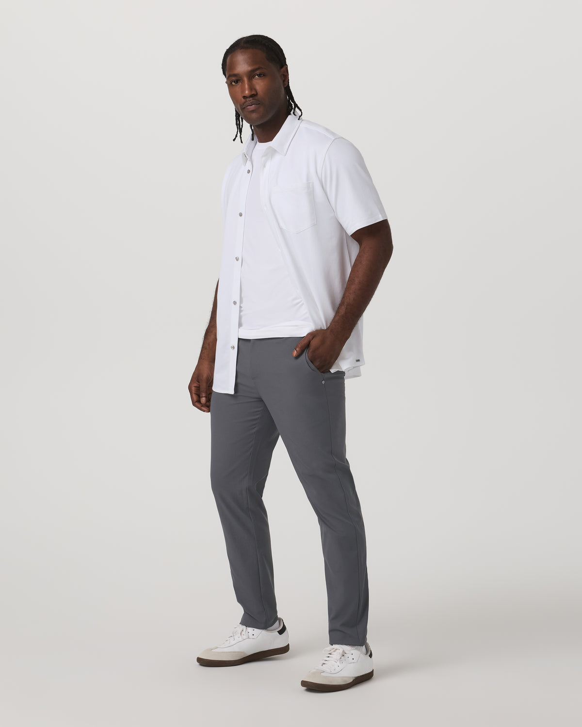Vuori Cascade Tech Chino Pant Charcoal Chinos Clothing