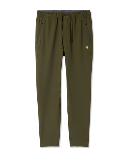 Vuori Train Tech HD Pant Classic 29" Men's Olive Pants