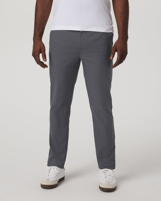 Vuori Cascade Tech Chino Pant 32" Men's Charcoal Chinos