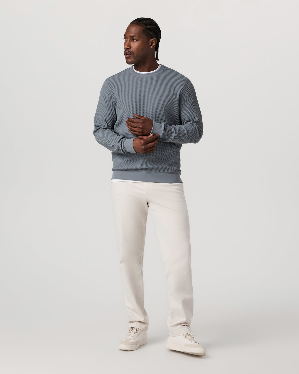 Vuori Fletcher Chino Pant Classic 32" Men's Oatmeal Chino Pants