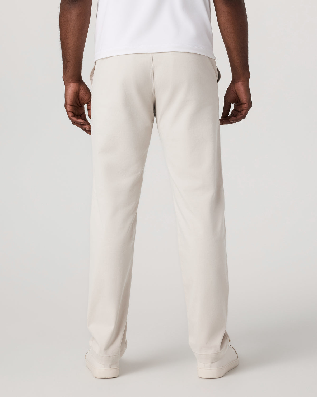 Vuori Fletcher Chino Pant Classic 32" Men's Oatmeal Chino Pants