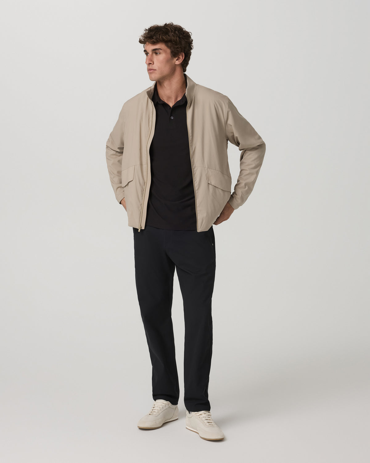 Vuori Meta Trouser Classic Fit 32" Men's Black Tailored Pants