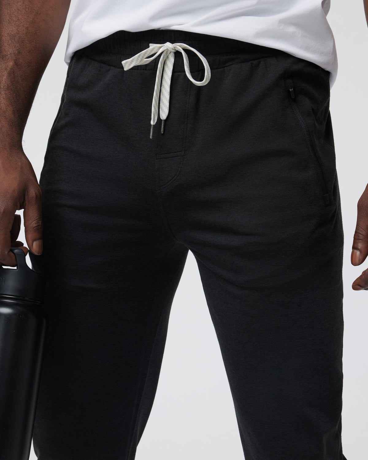 Vuori Ponto Performance Jogger Men's Black Training Pants