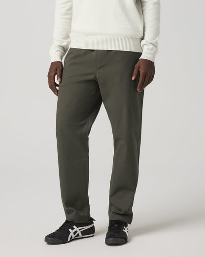 Vuori Cascade Elastic Waist Trouser Classic Fit 30" Dark Oregano