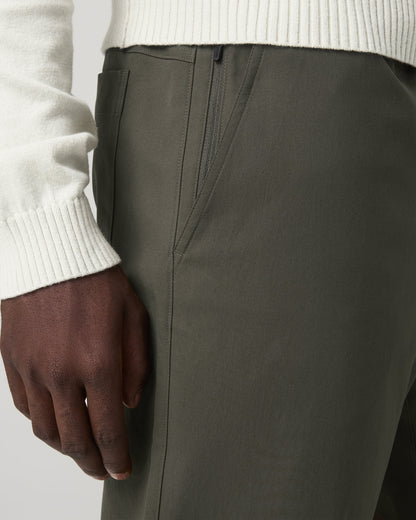 Vuori Cascade Elastic Waist Trouser Classic Fit 30" Dark Oregano