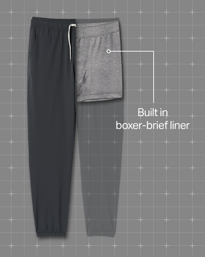 Vuori Kore Jogger Men's Charcoal Workout Joggers