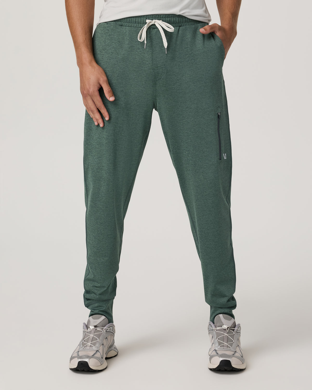 Vuori Men's Sunday Performance Jogger 28" Agate Green Heather