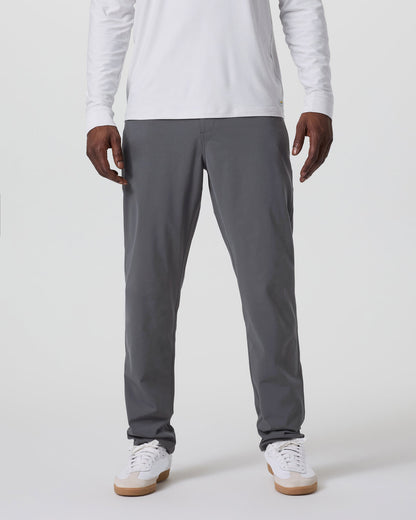 Vuori Meta Pant Classic Fit 34" Men's Charcoal 5-Pocket Pants