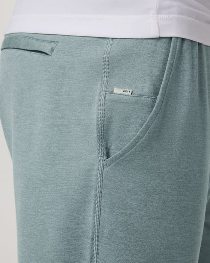 Vuori Ponto Performance Pant 30" Misty Blue Heather Sweatpant