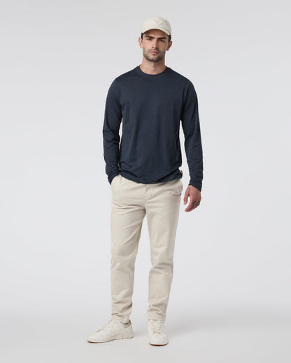 Vuori Fletcher Elastic Waist Pant Athletic Slim Fit 30" Oatmeal