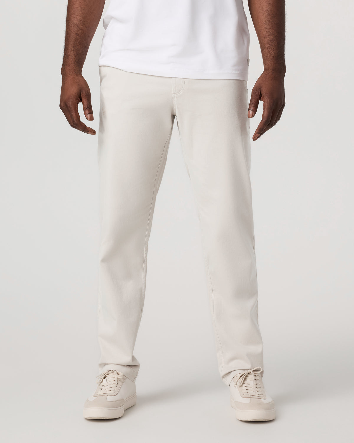 Vuori Fletcher Chino Pant Classic 30" Men's Oatmeal Chino Pants