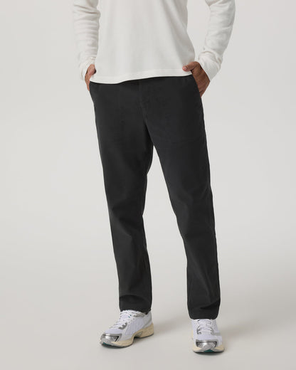 Vuori Ridge Pant Classic Fit Washed Black Casual Utility Pants