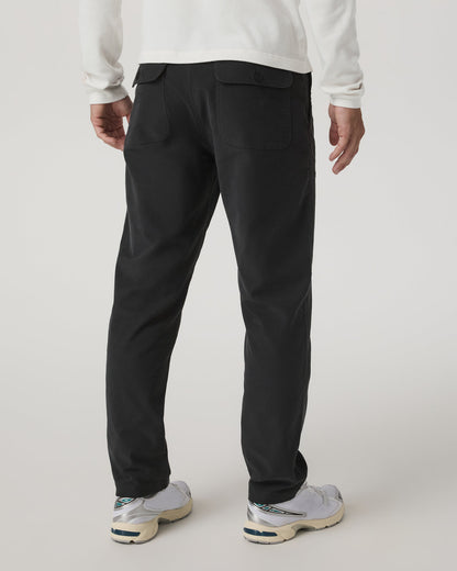 Vuori Ridge Pant Classic Fit Washed Black Casual Utility Pants