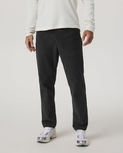 Vuori Ridge Pant Classic Fit Washed Black Casual Utility Pants