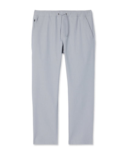Vuori Cascade Elastic Waist Trouser Classic Fit 30" Heather Grey