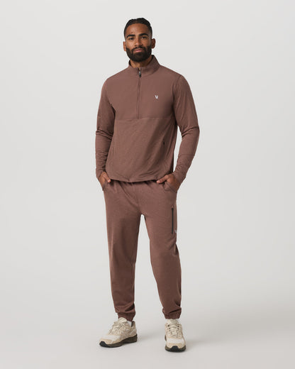 Vuori Sunday Performance Sweatpant Men's Sable Heather Pant