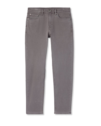 Vuori Benton Stretch Twill Pant Athletic Slim Fit 30" Cavern Grey