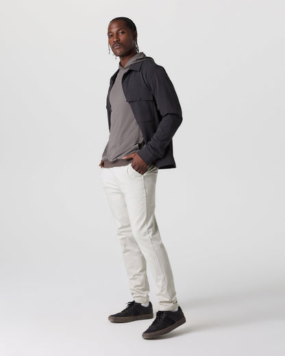 Vuori Coronado Pant Men's Salt Heather Zip Up Hoodie