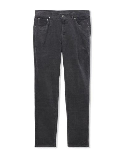 Vuori Optimist 5 Pocket Cord Pant Athletic Slim Fit Charcoal