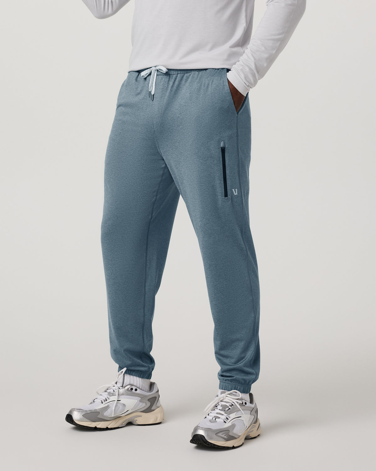 Vuori Sunday Performance Sweatpant 28" Men's Smoke Blue Pant