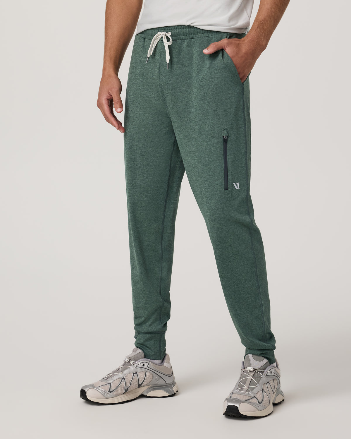 Vuori Men's Sunday Performance Jogger 30" Agate Green Heather