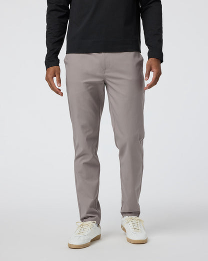 Vuori Cascade Tech Chino Pant Athletic Slim Fit 32" Mocha