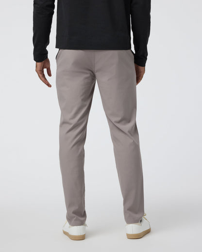 Vuori Cascade Tech Chino Pant Athletic Slim Fit 32" Mocha