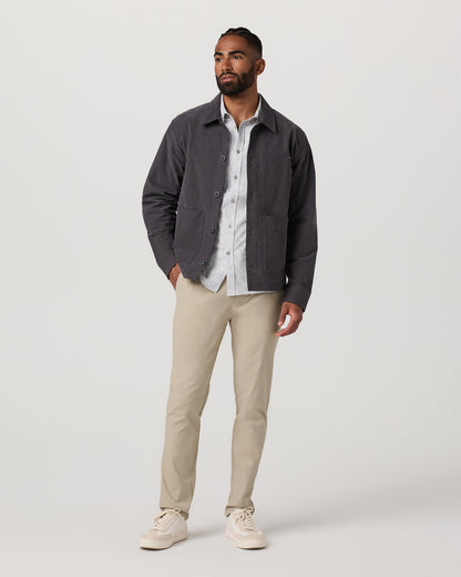 Vuori Men's Cascade Tech Chino Athletic Slim Fit 32" Trench