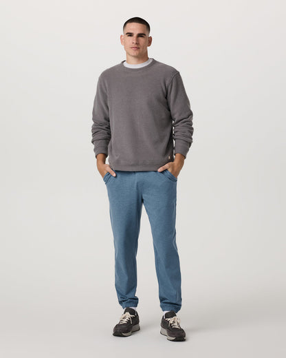 Vuori Men's Coronado Sweatpant 28" Pool Blue Heather
