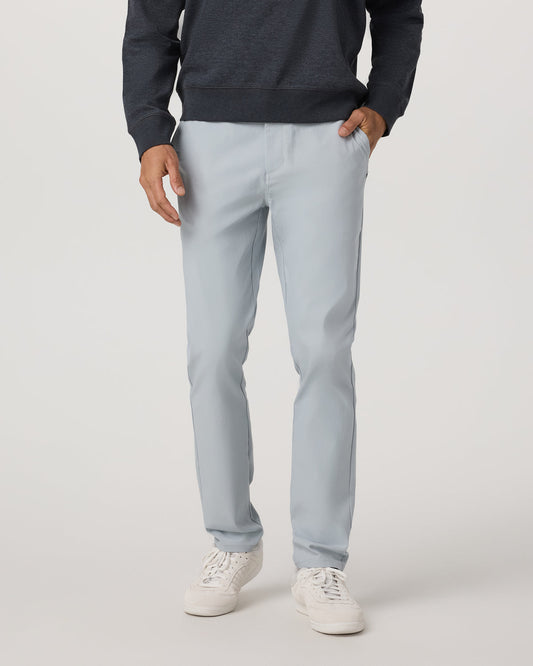 Vuori Men's Cascade Tech Chino Athletic Slim Fit 30" Blue Haze