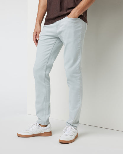 Vuori Benton Stretch Twill Pant Men's Sky Grey Twill Pants