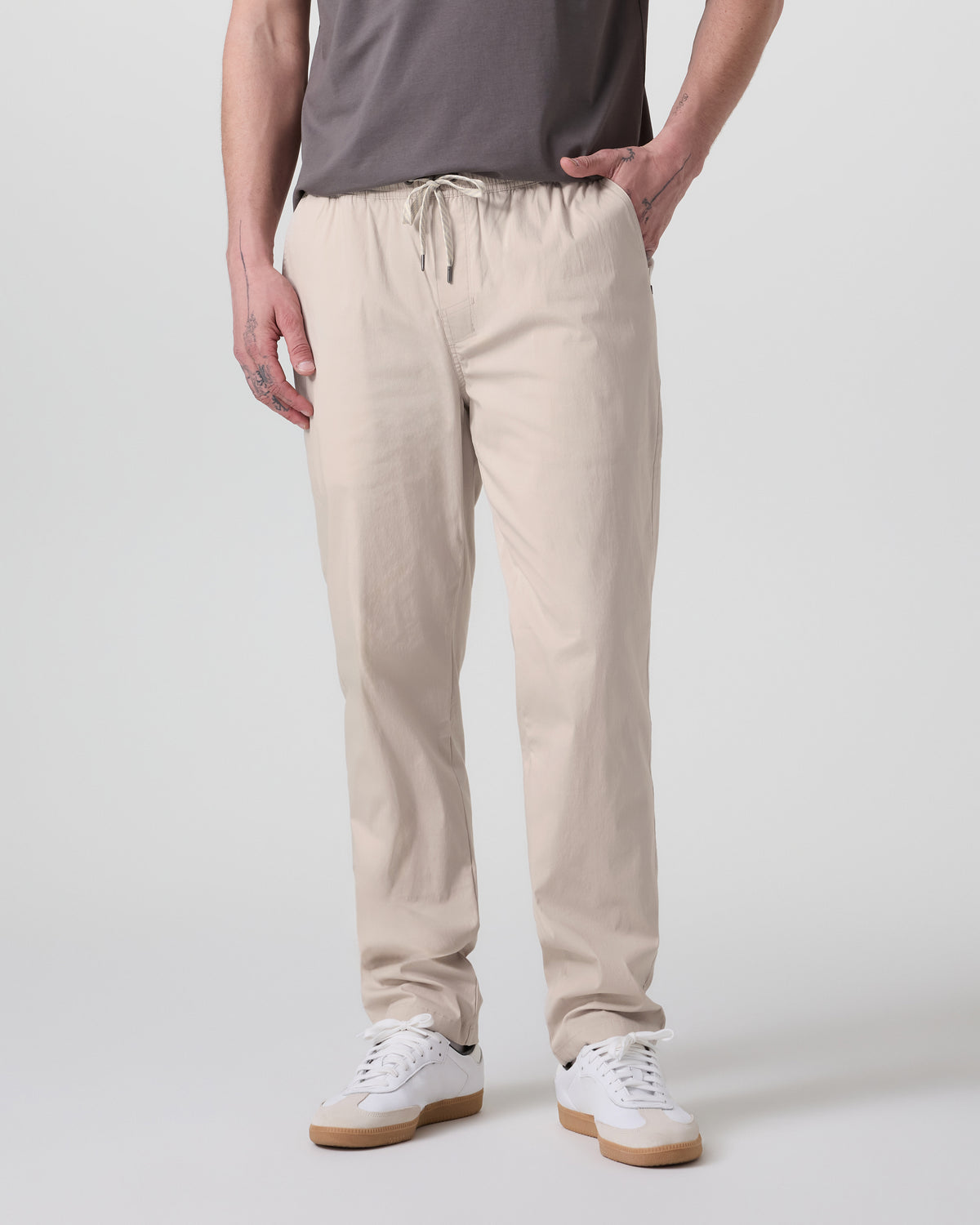Vuori Kore Everyday Pant Lined Classic Fit 30" Oatmeal
