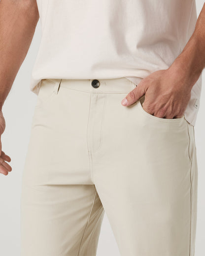 Vuori Meta Pant Relaxed Fit 32" Men's Birch 5-Pocket Pants