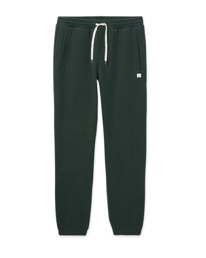 Vuori Seaside Sweatpant 28" Men's Relaxed Evergreen Sweatpant