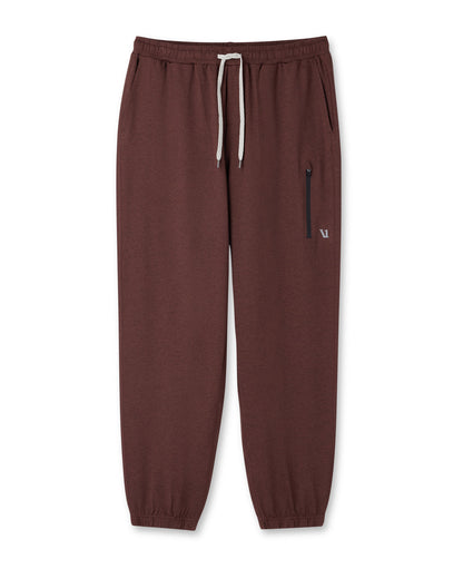 Vuori Sunday Performance Sweatpant Classic 30" Burnt Sienna Heather