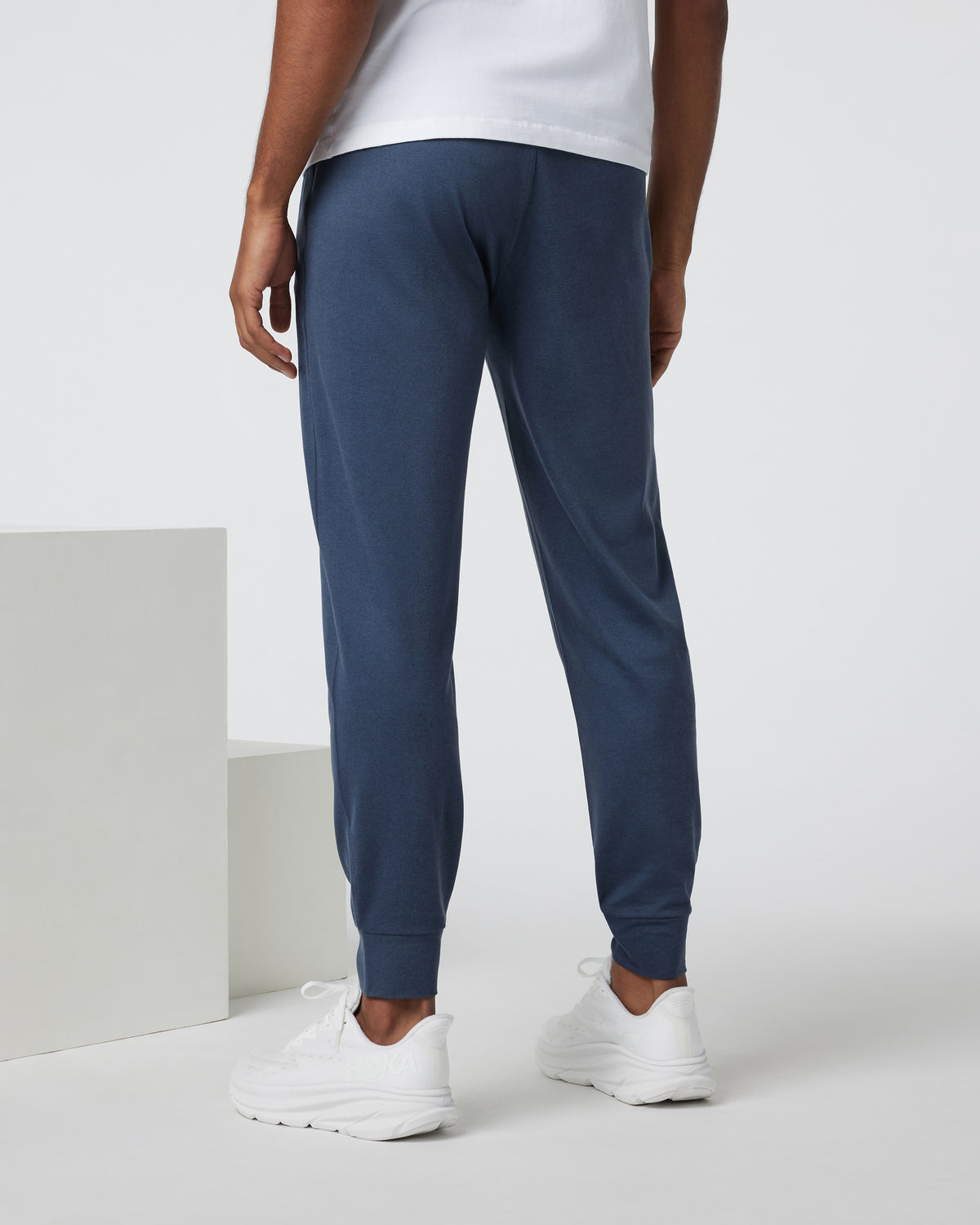 Vuori Ponto Performance Jogger Athletic Slim Fit 30" Azure Heather