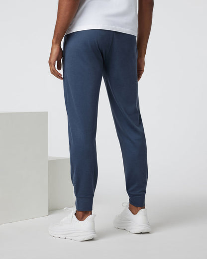 Vuori Ponto Performance Jogger Athletic Slim Fit 30" Azure Heather