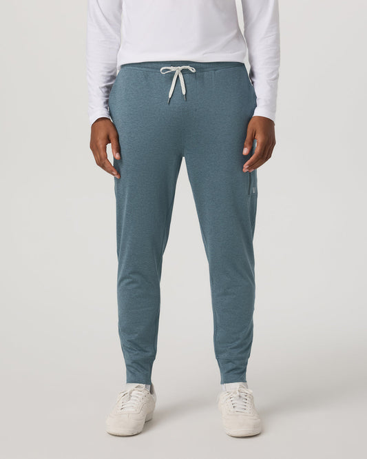 Vuori Sunday Performance Jogger 28" Blue Sea Heather Joggers