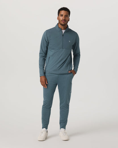 Vuori Sunday Performance Jogger 28" Blue Sea Heather Joggers