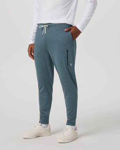 Vuori Sunday Performance Jogger 28" Blue Sea Heather Joggers