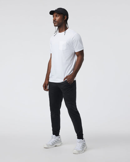 Vuori Ponto Performance Jogger Athletic Slim Fit 30" Black Heather
