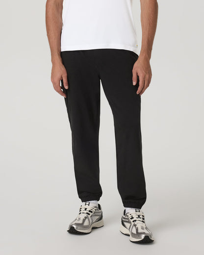 Vuori Men's Coronado Mixed Media Sweatpant 28" Black Heather
