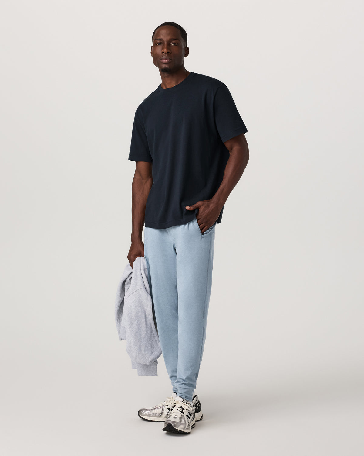 Vuori Ponto Performance Jogger 30" Men's Flint Heather Jogger