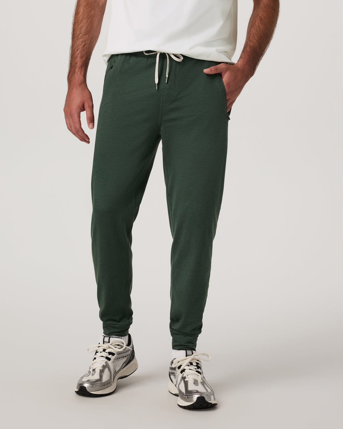 Vuori Men's Ponto Performance Jogger 30" Spruce Heather