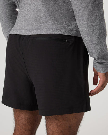 Vuori HardKore Short Lined 5" Men's Black Performance Shorts