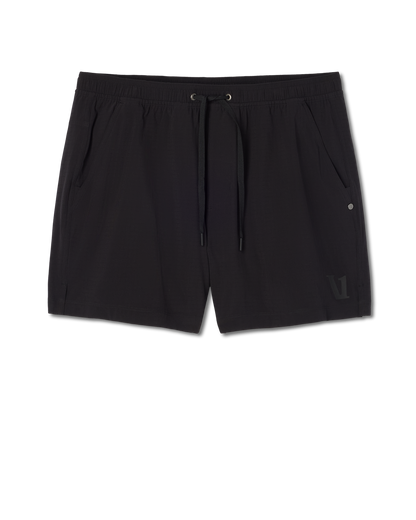 Vuori HardKore Short Lined 5" Men's Black Performance Shorts