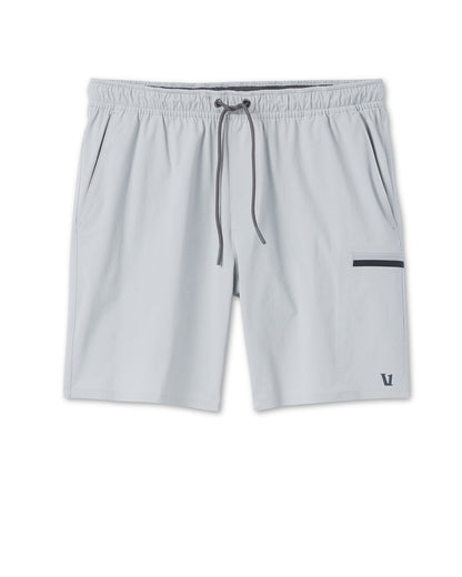 Vuori Grafton Short Unlined Classic Fit 7" Sky Grey