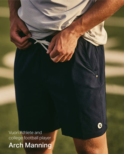 Vuori Kore Short Lined 7" Men's Ink Athletic Shorts