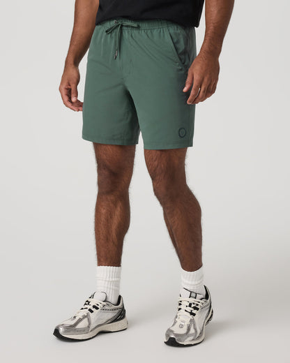 Vuori Kore Short Unlined 7" Men's Agate Green Tonal Shorts